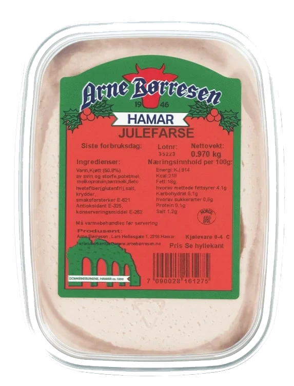 Julefarse 970 g