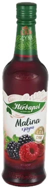 Saft Herbapol m/Bringebær og Bjørnebær 420ml