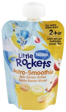 Little Rockets Smoothie Banan 2år 150g