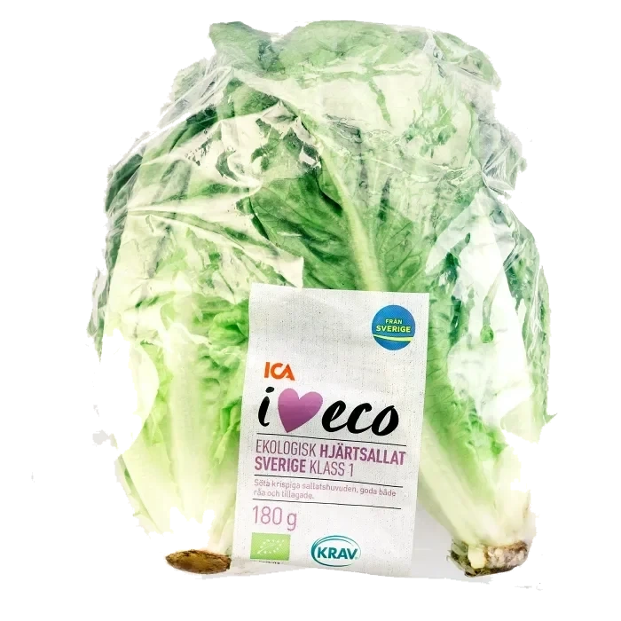 Hjärtsallad Ekologisk 180g Klass 1 ICA I love