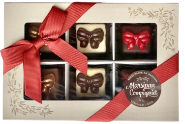 Marsipancompagniet Konfekteske Sløyfer 120g