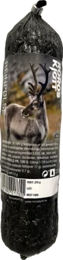 Reinsdyrpølse 275g Røroskjøtt