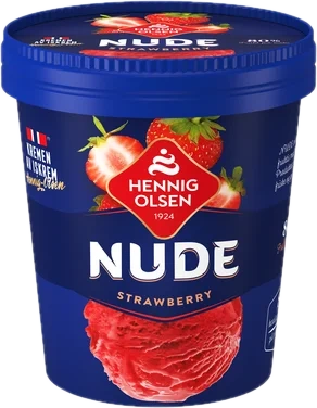 Nude Strawberry 80% Frukt 500ml Hennig-Olsen