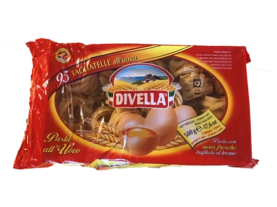 Divella 95 Tagliatelle m/egg 500g