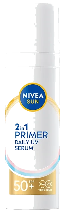 NIVEA SUN 2in1 Primer Daily UV Serum SPF50+, 30ml