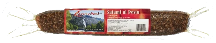 Salami Al Pesto 430g Lundal