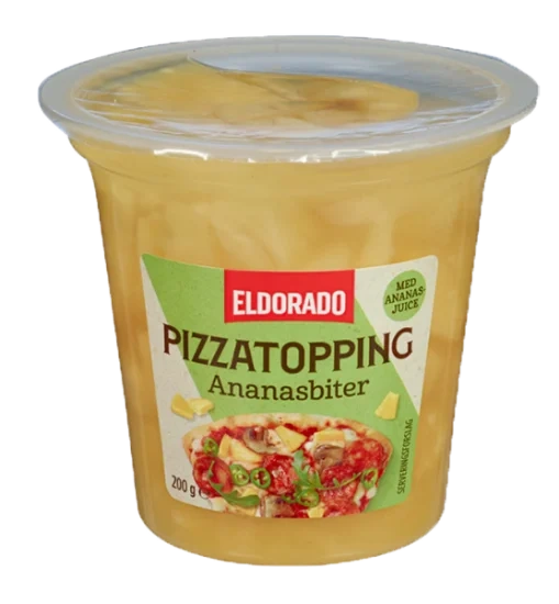 Pizzatopping Ananasbiter 200g