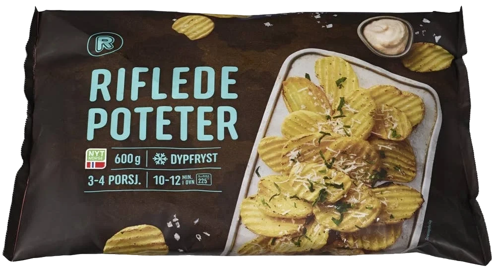 Riflede poteter