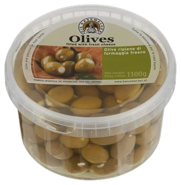 Ostefylt Oliven 1.3kg Die Käsemacher