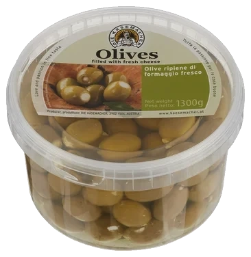 Ostefylt Oliven 1.3kg Die Käsemacher