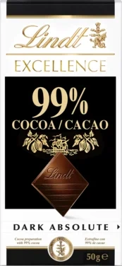 Lindt Excellence 99% Kakao Mørk