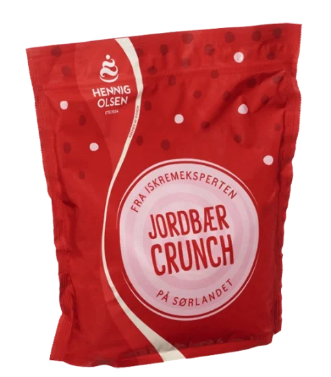 Jordbærcrunch Henning Olsen 1kg