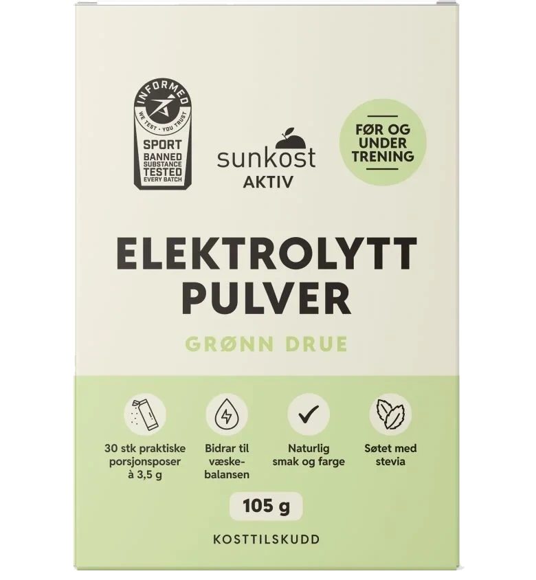 AKTIV Elektrolytter Grønn Drue