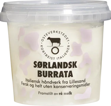 Sørlandsk Burrata 150g