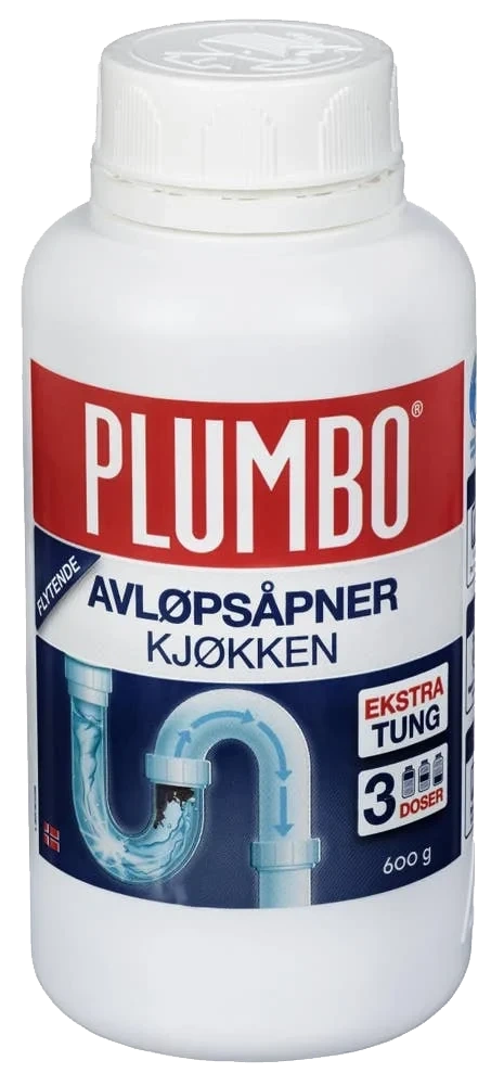 Flytende avløpsåpner kjøkken