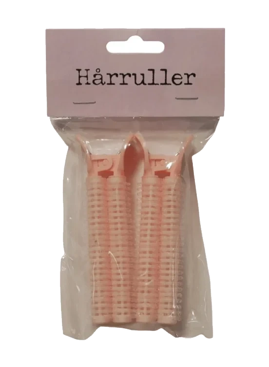 Hårruller Rosa 2stk