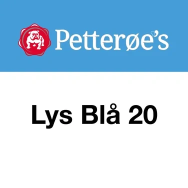 Petterøe's Lys Blå 20
