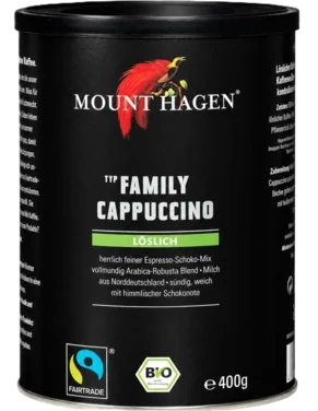 Mount Hagen Cappucino Family 400g