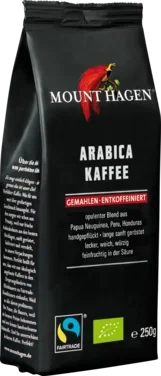 Mount Hagen Malt Arabica Koffeinfri 250g