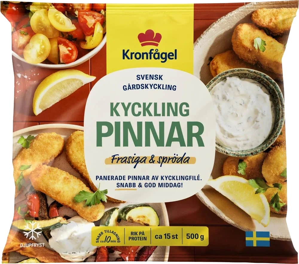 Kycklingpinnar Fryst