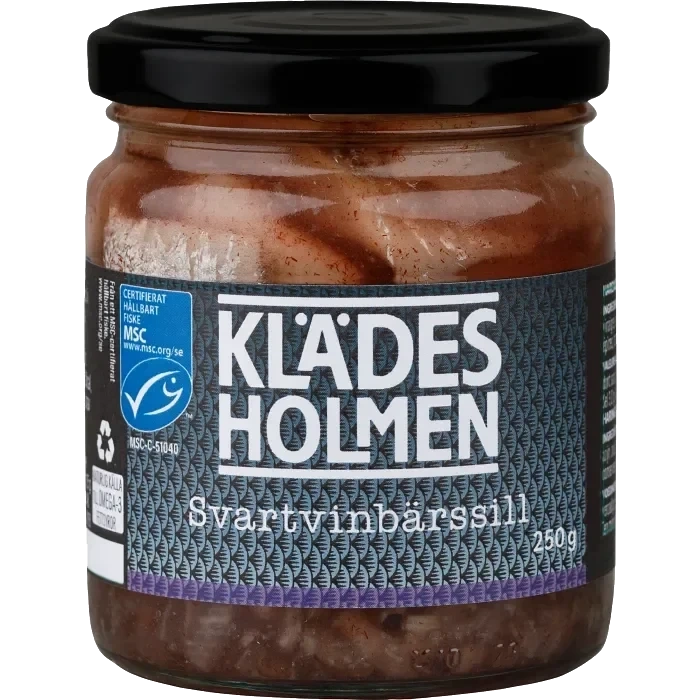 Svartvinbärssill 250g Klädesholmen
