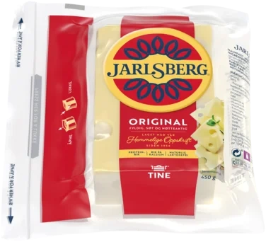 Jarlsberg Skorpefri 450g Tine