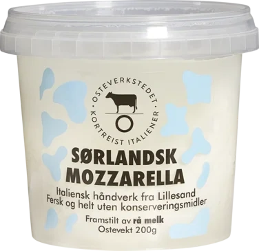 Sørlandsk Mozzarella 200g