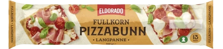 Pizzabunn Langpanne Fullkorn 550g Eldorado