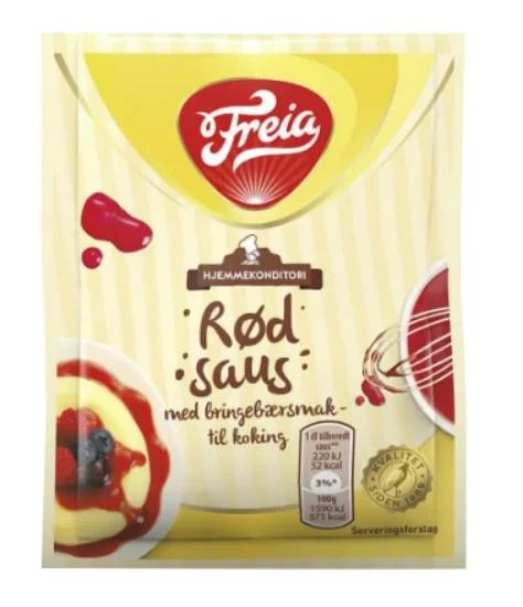 Bringebærsaus Til Koking 18g