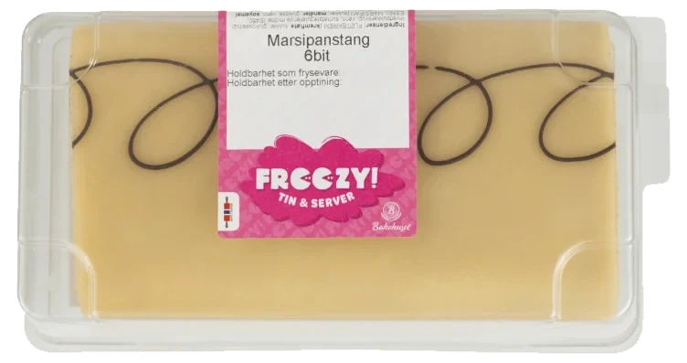 Marsipanstang 6bit 550g Bakehuset
