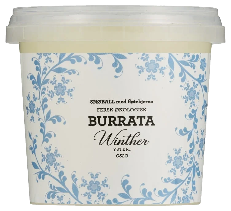 Snøball m/Fløtekjerne Burrata 160g Winther