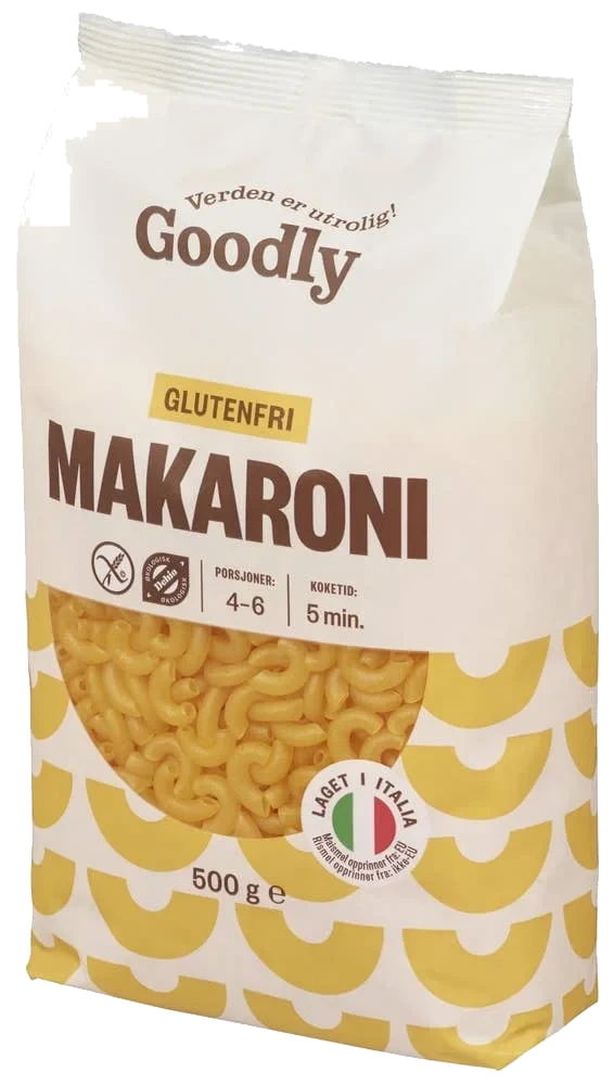 Glutenfri makaroni
