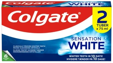 Colgate Sensation White Tannkrem 2 X 75 ml