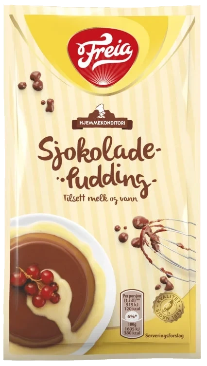 Sjokoladepudding 113g Freia