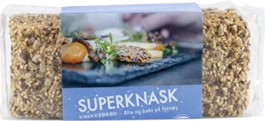 Brustadbakeren Superknask Knekkebrød Havsalt