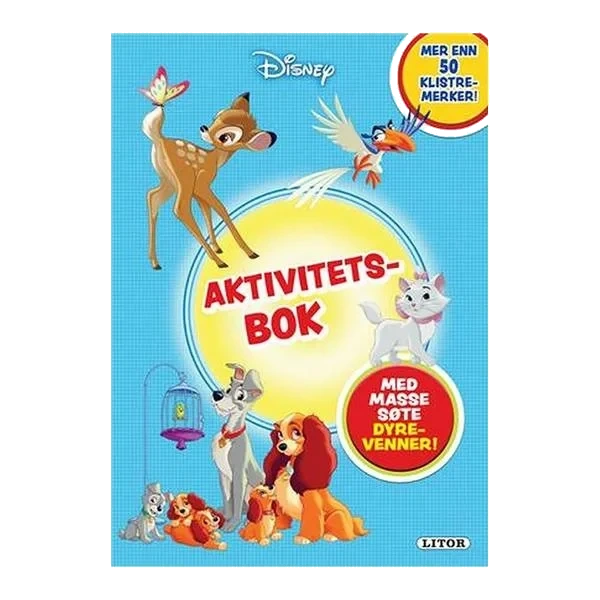 Disney Aktivitetsbok med Klistremerker