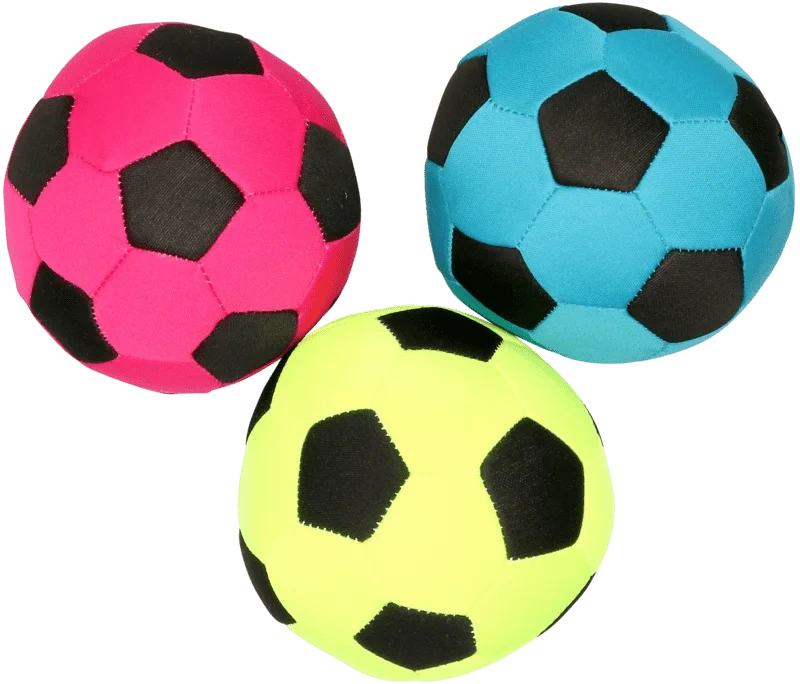 Fotball for Vannlek Rød & Svart 13.5cm