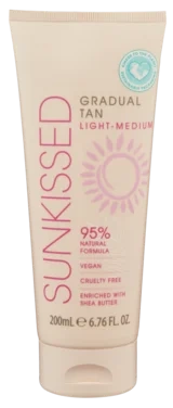 Sunkissed Gradual Tan Light Medium 200ml