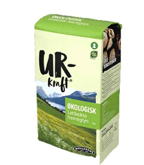 Urkraft Øko Lettkokte Havregryn 1kg