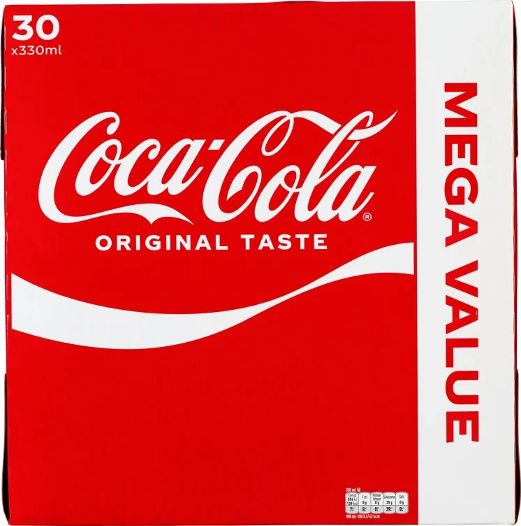 Coca-Cola 0,33lx30 boks