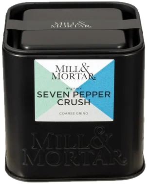 Seven Pepper Crush 50g Mill & Mortar