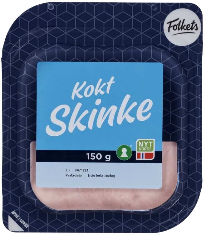 Skinke Kokt 150g Folkets
