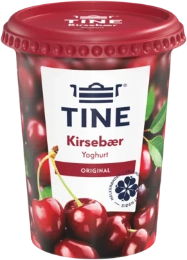 Yoghurt Kirsebær 500g Tine