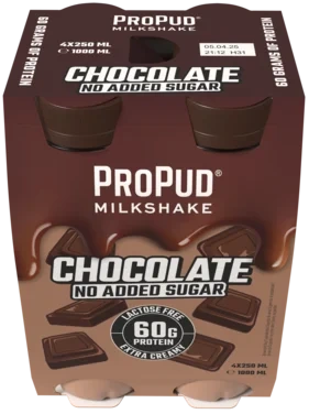 Propud Milkshake Chocolate 4x25cl