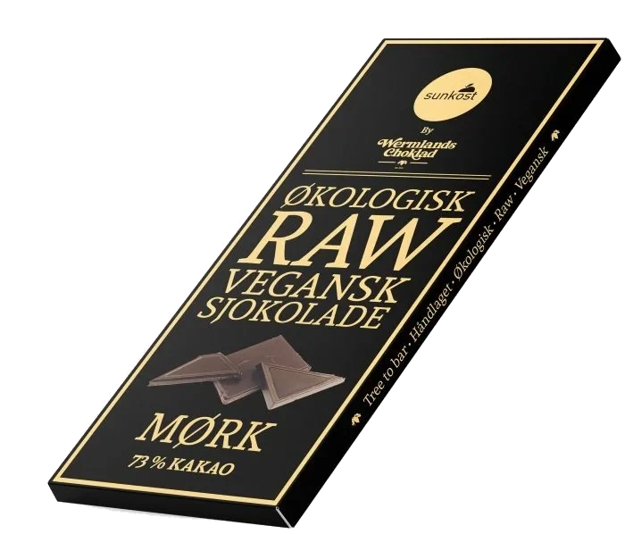 Raw Sjokolade Mørk 73%