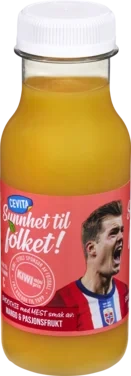 Vm-kiwi Mango, Banan og Pasjon Smoothie 250ml