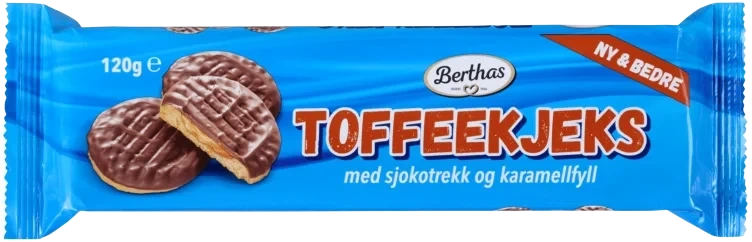 Toffeekjeks 120g Berthas