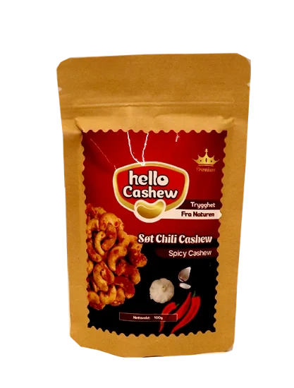 Søt Chili Cashew 100g