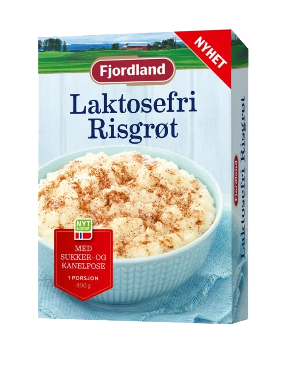 Risgrøt Laktosefri 400g Fjordland