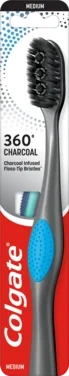 Colgate Tannbørste 360 Black Medium